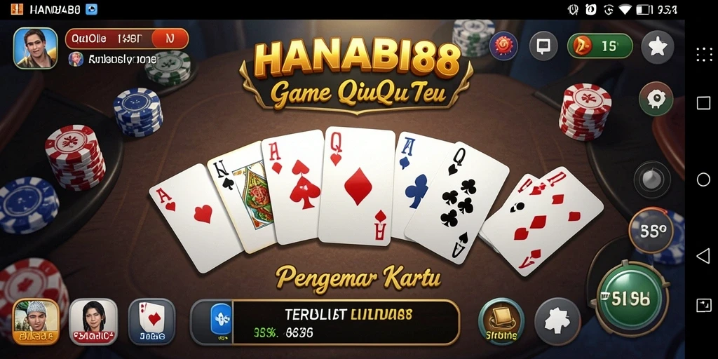 Tampilan screenshot gameplay seru QiuQiu di HANABI88.