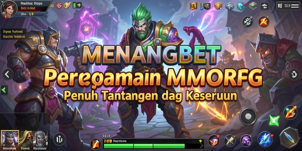 Tampilan gameplay menarik dari MENANGBET yang memukau para pemain MMORPG.