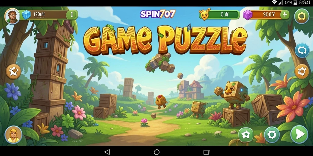 Tampilan gameplay SPIN707 yang mengasyikkan dan menantang.